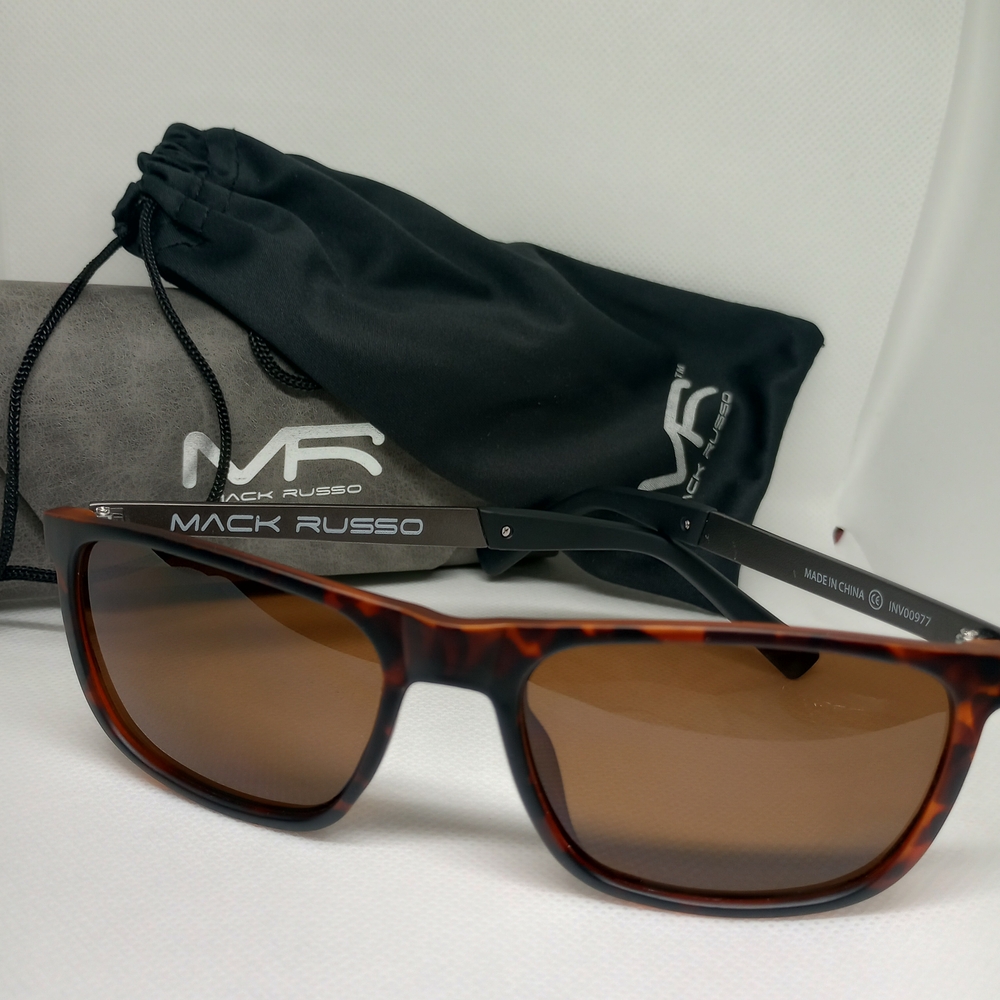 Mack Russo Tortoise Sunglasses - Picture 2 of 5